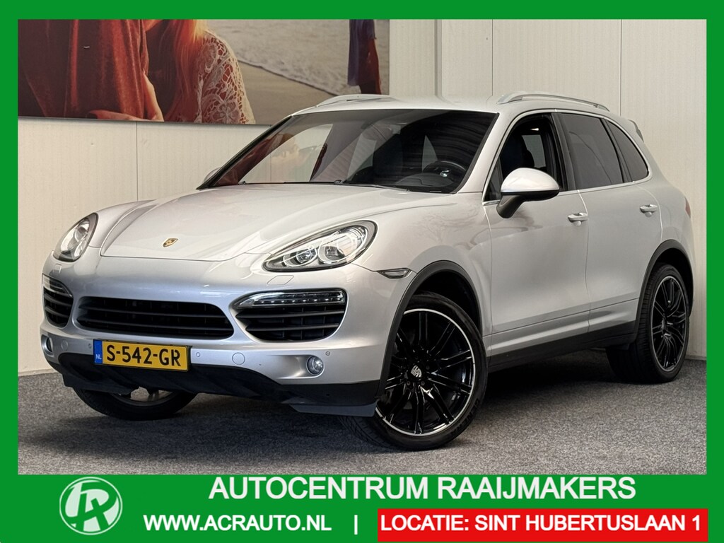 Porsche Cayenne 3.0 V6 HYBRID 333 PK LUCHTVERING LEDER NAVIGATIE CRUISE CONTROL CLIMATE CONTROL ACHTERUITRIJCAMERA PDC XENON ZEER MOOI !!