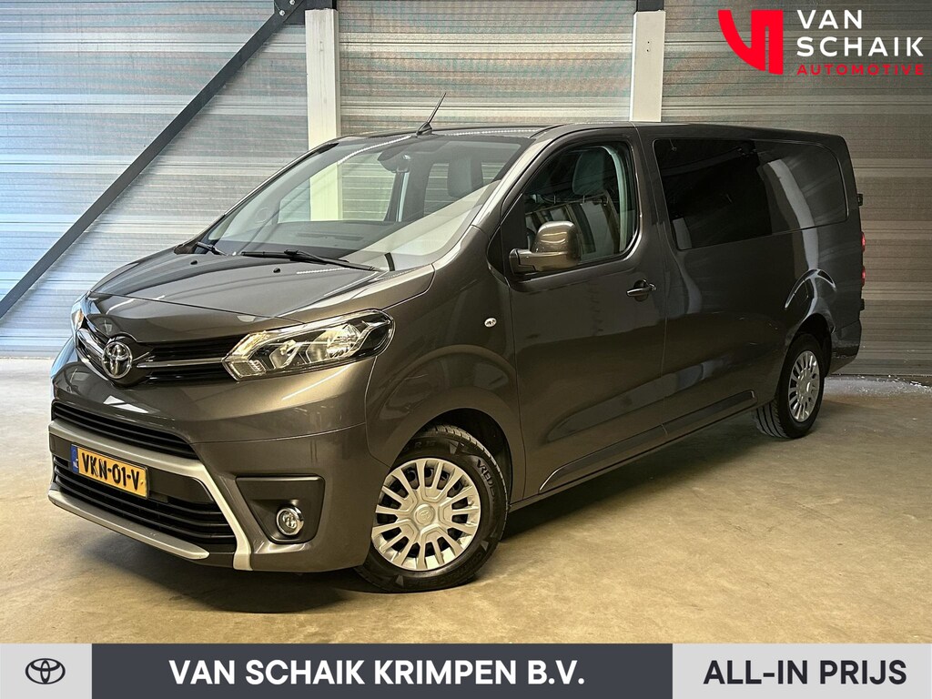 Toyota ProAce Worker 2.0 D-4D Professional Long Dubbele Cabine Automaat Navi PDC Trekhaak