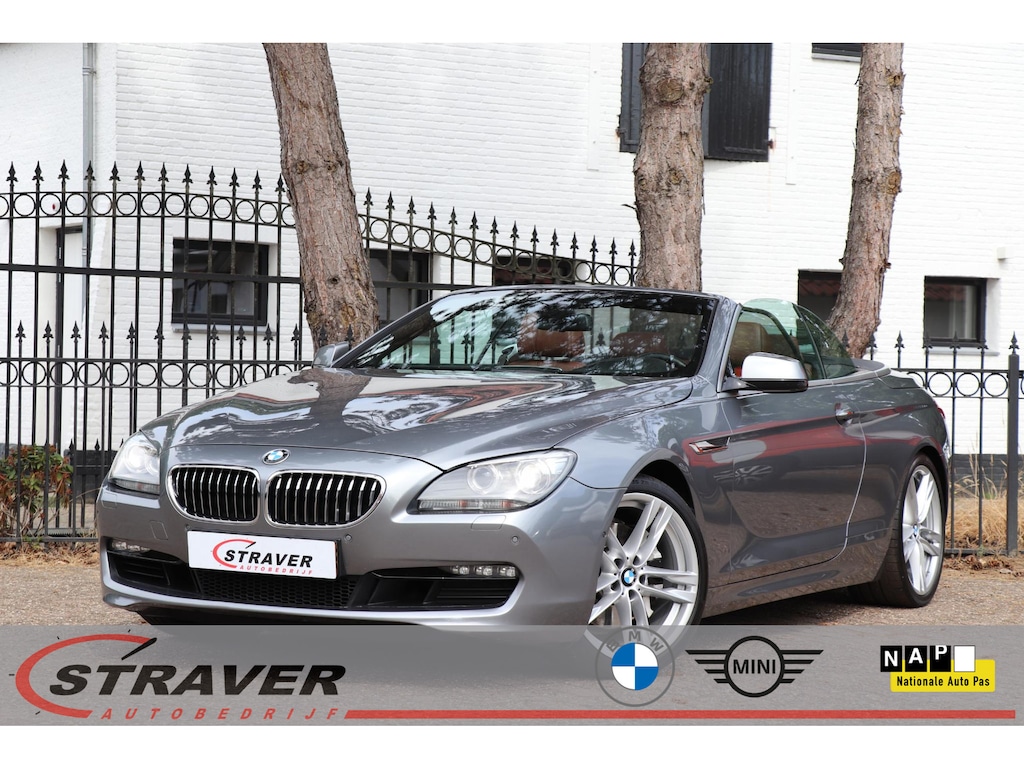 BMW 6-Serie Cabrio 640i High Executive |Head-up |20" |Camera |360 Camera