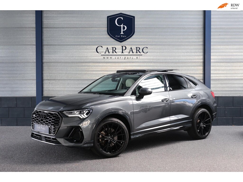 Audi Q3 Sportback 40 TFSI quattro S Edition 190+PK S-LINE/LED/SFEER/VIRTUAL/PANO/LEER+S.VERWARMING/20"LMV/ACC/ECC/12 MND GARANTIE