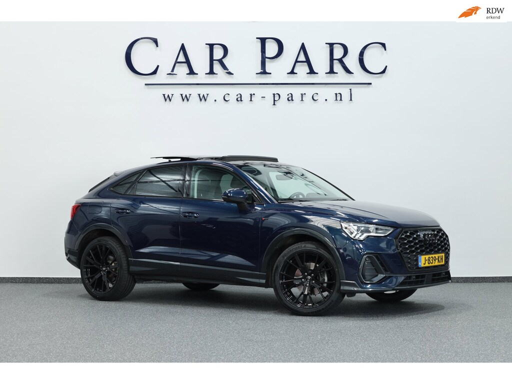 Audi Q3 Sportback 35 1.5 TFSI S-Edition 150+PK LED/S-LINE/VIRTUAL/PANO/20" LMV/PDC/ACC/ECC/12 MND GARANTIE!