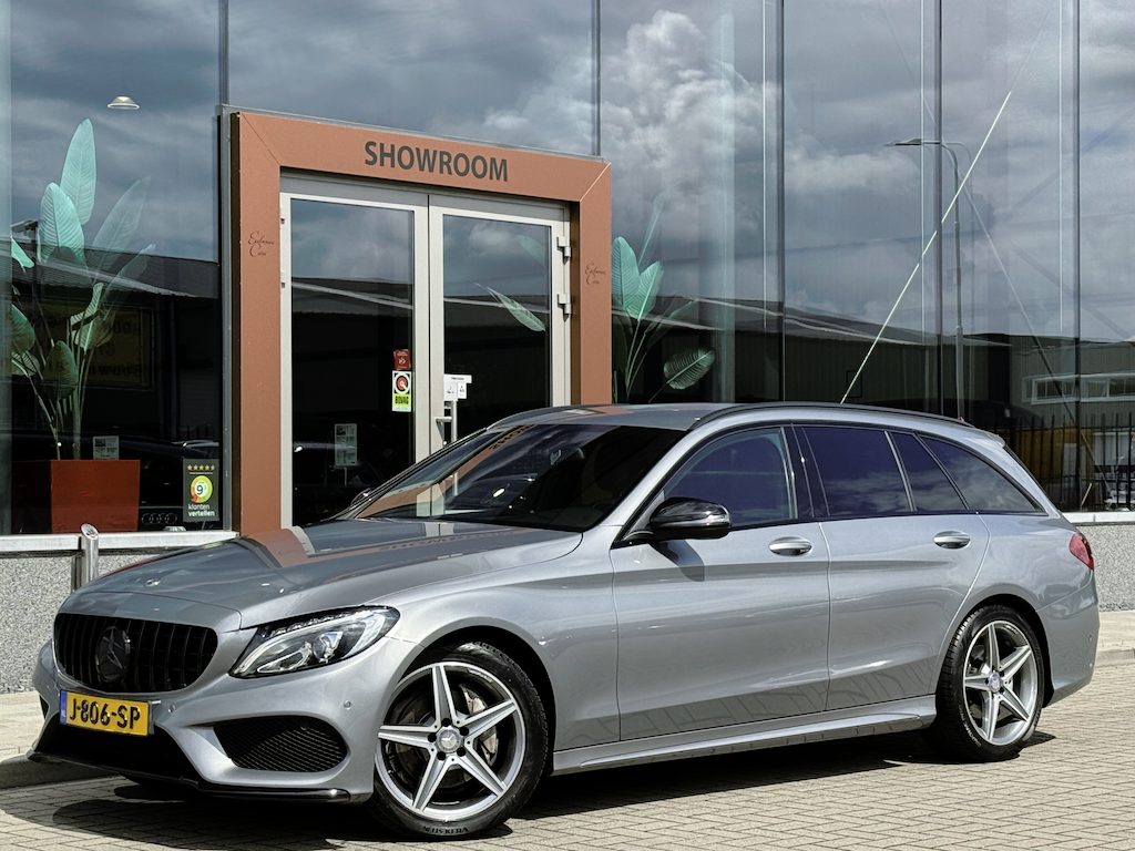 Mercedes-Benz C-klasse Estate 180 AMG | Trekhaak | Leder | Camera