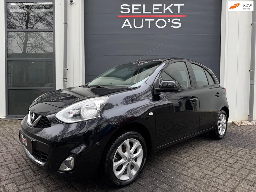 Nissan Micra 1.2 DIG-S Visia Airco/Cruise Control/Navigatie/Elekt Ramen/Elekt Spiegels/Parkeersensoren/Start & Stop/Apk 05-2027