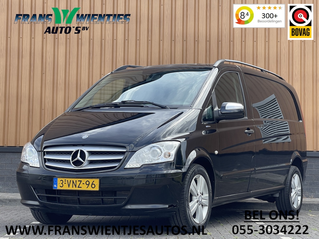 Mercedes-Benz Vito 122 CDI 320 Lang | MARGE! | Handel/Export | Airconditioning | Lichtmetaal 17'' | Trekhaak | Origineel Nederlands |