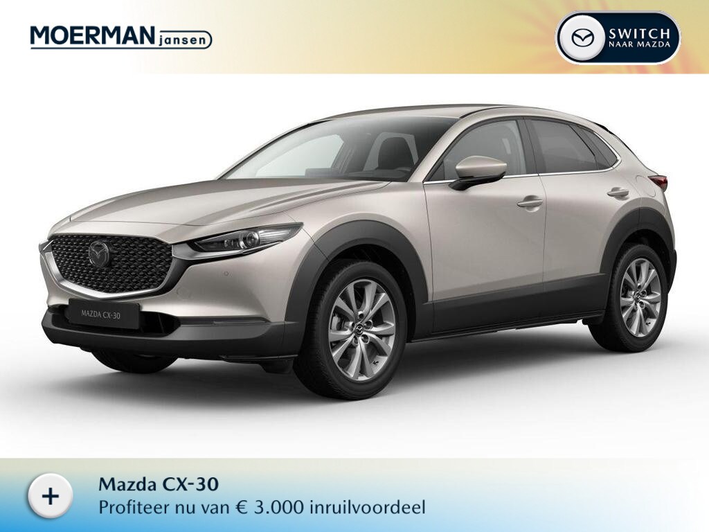 Mazda CX-30 2.5 e-SkyActiv-G M Hybrid Exclusive-line / Platinum Quartz