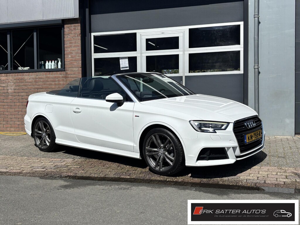 Audi A3 Cabriolet 1.4 TFSI CoD Sport Pro Line S Nek verwarm.| Stoelverw.| Camera| PDC| Xenon| Leder