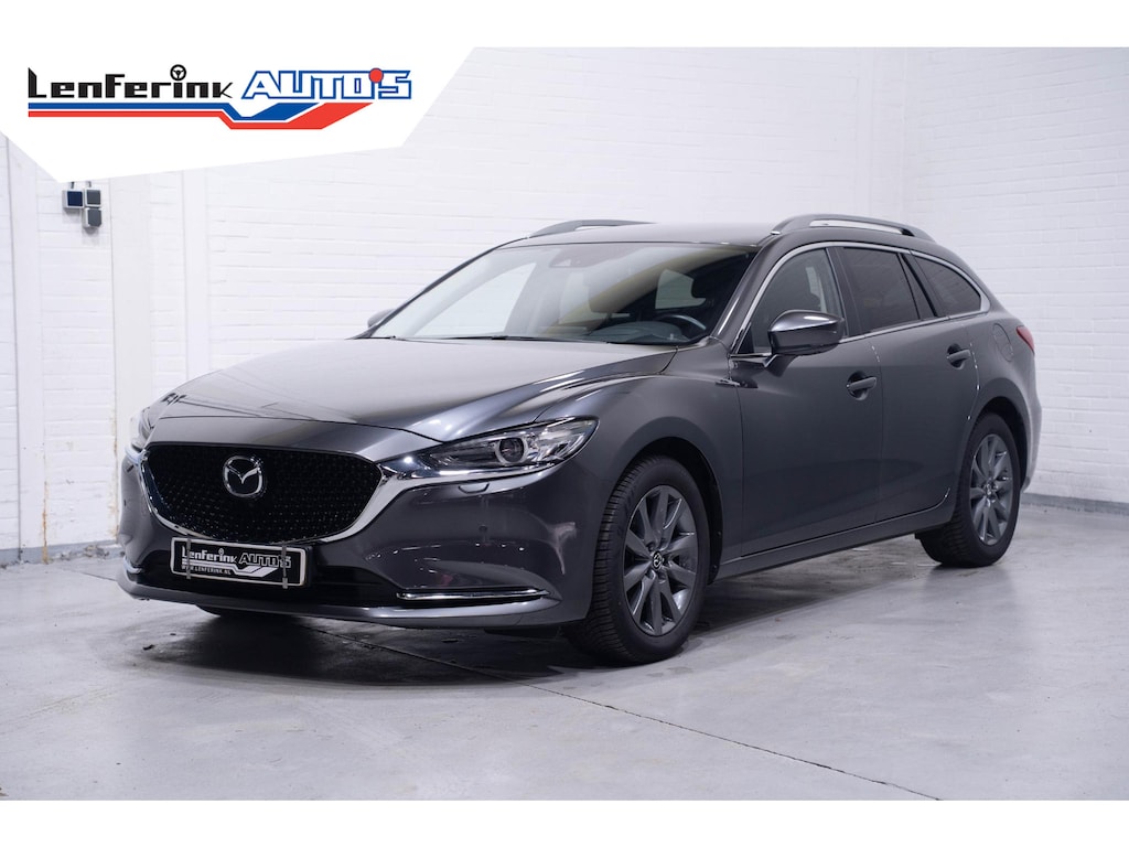 Mazda 6 Sportbreak 2.0 SkyActiv-G 165 Centre-Line NAP HUD Afneembare trekhaak Stoelverwarming Camera 360 PDC ECC Apple ACC DAB