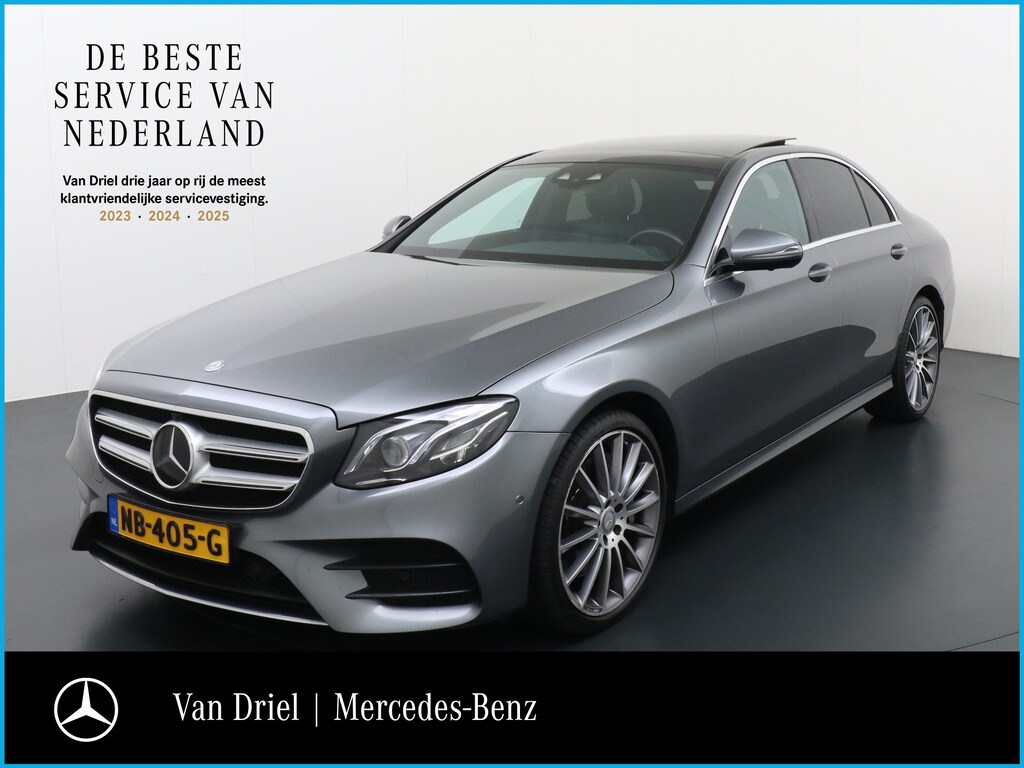Mercedes-Benz E-klasse E 350 d Prestige Plus AMG line | BTW Luchtvering Burmester Memory Rijassistentie