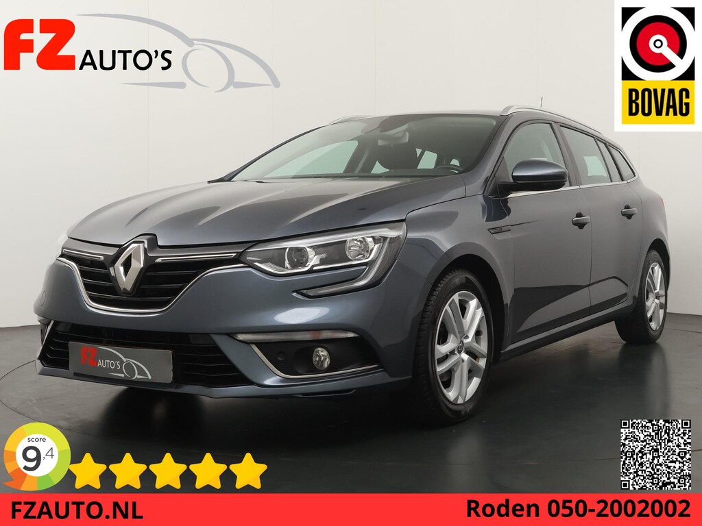 Renault Megane Estate 1.3 TCe Limited - Navigatie - Parkeersensoren V+A - Trekhaak - Cruise Control