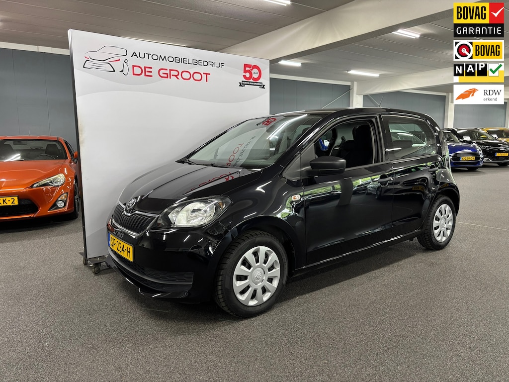 Skoda Citigo 1.0 Greentech Active / NL-auto, Radio, AUX, CD-speler