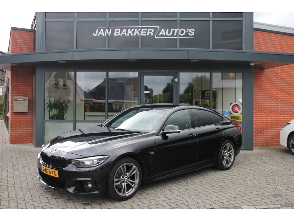 BMW 4-Serie Gran Coupe 418i High Executive Edition ✅ Automaat ✅ M-Sport ✅ LED ✅ Leder ✅