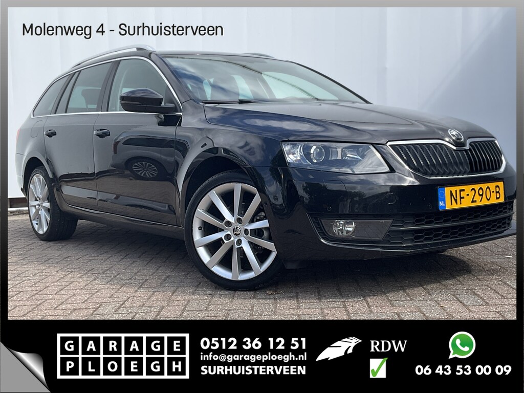 Skoda Octavia Combi 1.4 TSI 150pk Style Xenon Aut Trekhaak Canton Stoelverw Carplay Voll.Onderhouden!