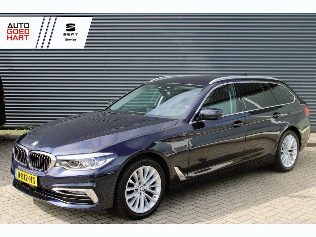 BMW 5-Serie Touring 520i Luxuryline Full-Led Comfort-Zetels Dakota-Leer 360-Camera