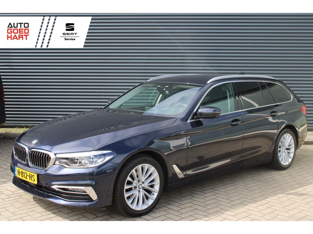 BMW 5-Serie Touring 520i Luxuryline Full-Led Comfort-Zetels Dakota-Leer 360-Camera