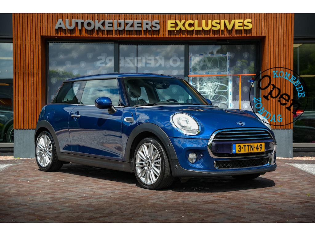 MINI Cooper 3-Deurs 1.5 D Chili HeadUp Navi LED Leer Cruise Clima