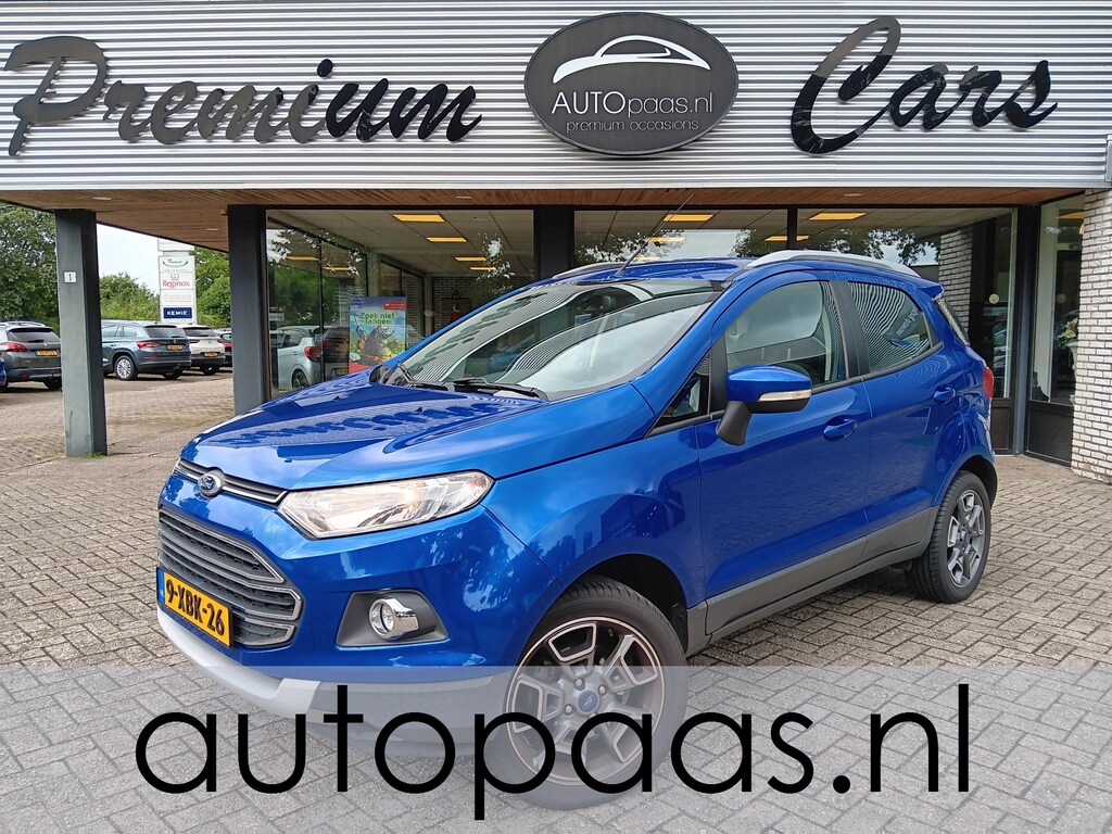 Ford EcoSport 1.0 EcoBoost Titanium|ECC|CRUISE|TREKH|ONDERHOUDEN NW MOTOR.