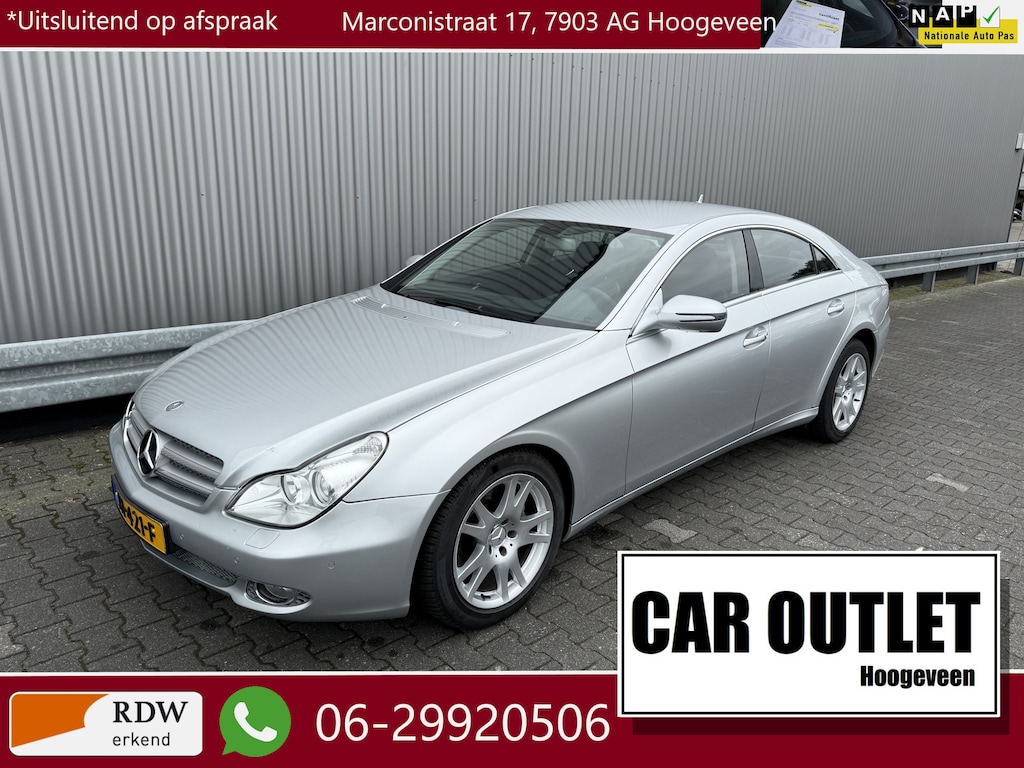 Mercedes-Benz CLS 350 CGI Prestige Plus AUTOMAAT, Leer, Clima, Navi, CC, PDC, LM, nw. APK – Inruil Mogelijk –