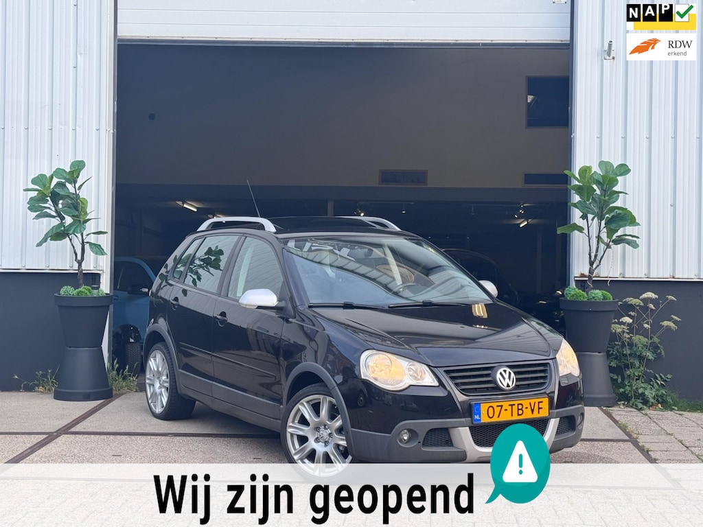 Volkswagen Polo 1.4-16V Cross|PANO|CARPLAY|ELEK.RAMEN|AIRCO|BOEKJES|