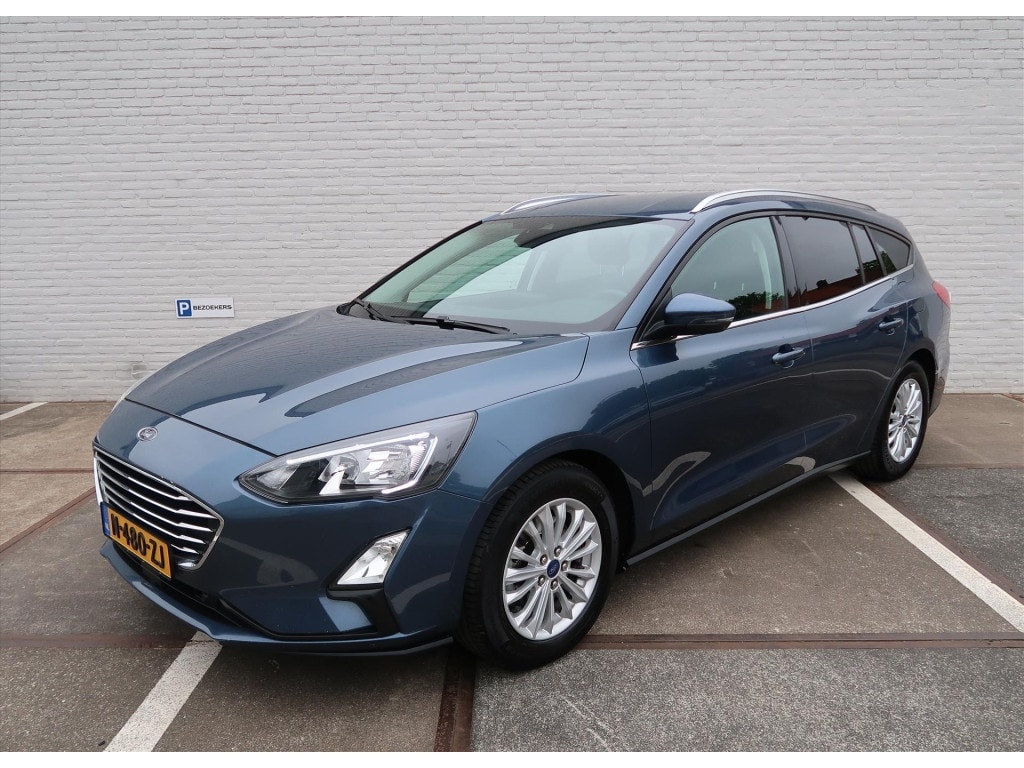 Ford Focus Wagon 1.0 EcoBoost 125pk Aut Titanium X Business Automaat I Cruise Control I Trekhaak I Climate Control I LED I Camera I PDC I