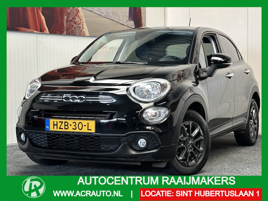 Fiat 500X 1.3 FIREFLY TURBO 150 CONNECT AUTOMAAT CRUISE CONTROL AIRCO APPLE CARPLAY/ANDROID BUETOOTH TELEFOON RIJSTROOKSENSOREN MISTLAMPEN VOOR ZEER MOOI !!