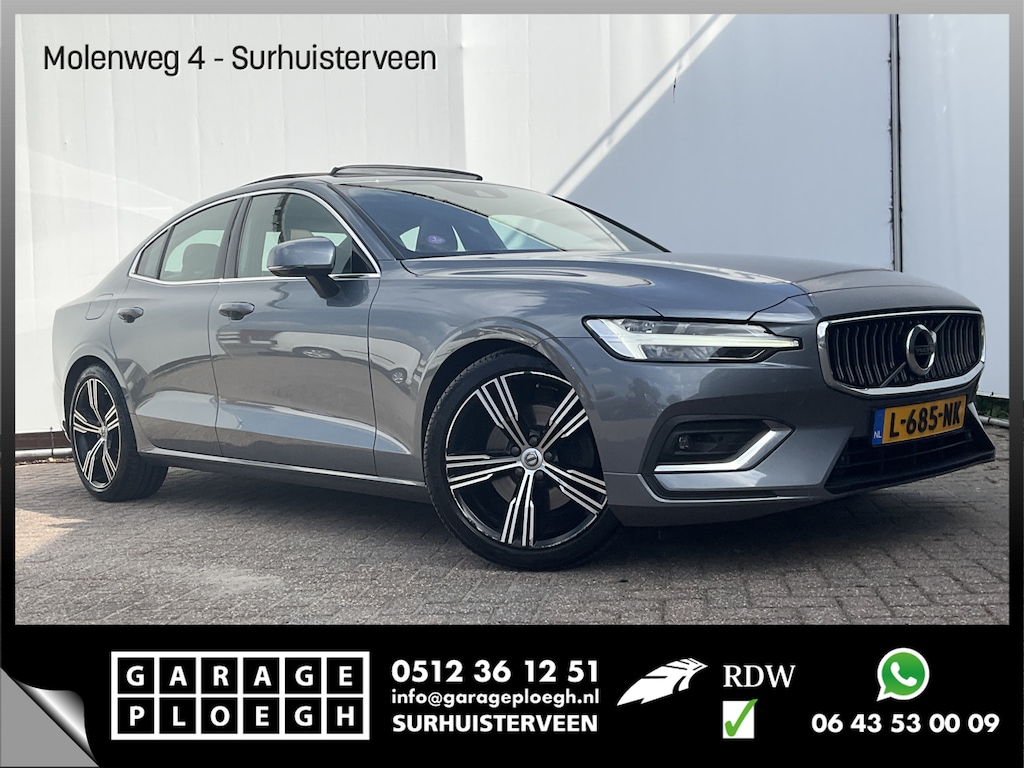 Volvo S60 2.0 B3 Inscription Pano Harman/Kardon Leer Stoel/Stuurverw Crystal Orrefors Voll.Onderhouden!