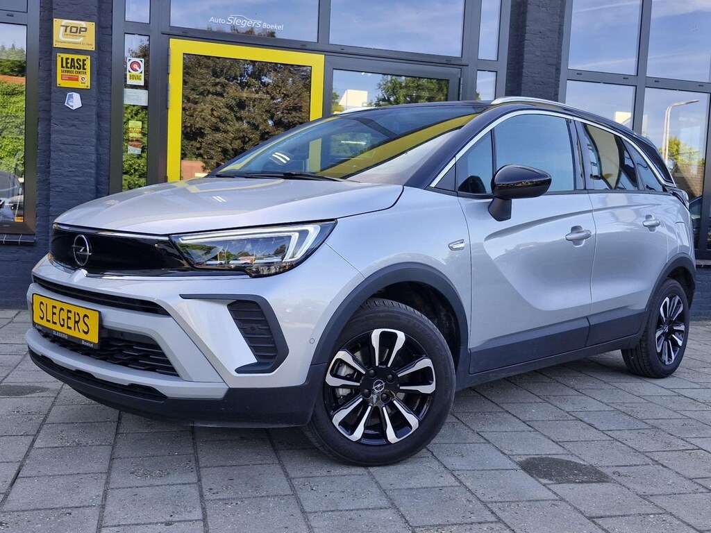 Opel Crossland 1.2 Turbo Elegance | Panoramadak | Park. Cam. | Park. Sens. V + A | Android Auto en Apple Carplay | Navi