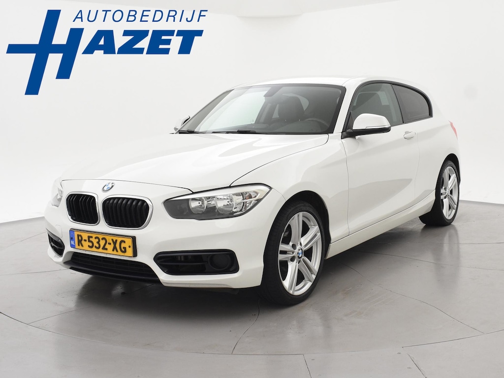 BMW 1-Serie 118i 3-DEURS + LEDER | SPORTSTOELEN | STOELVERW. | 18 INCH