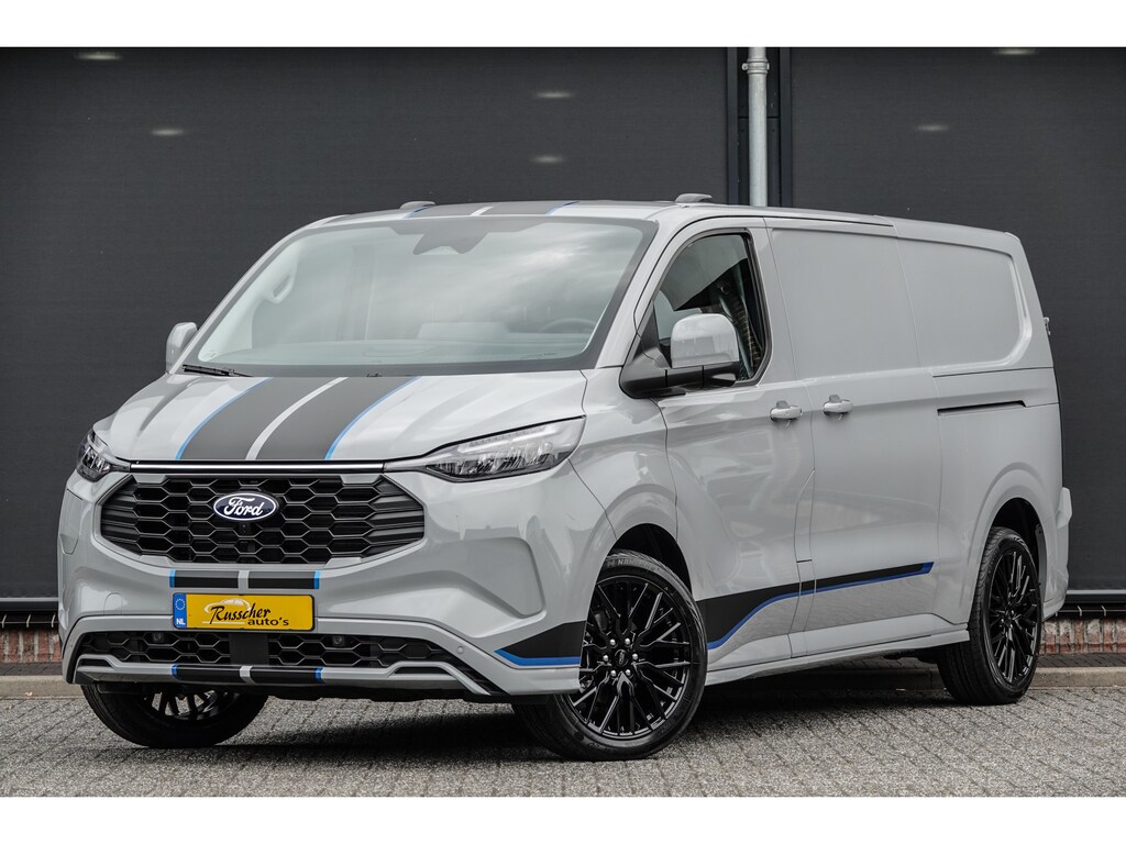 Ford Transit Custom L2H1 2.5 PHEV 233Pk | Sport | Plug In Hybrid | B&O Sound | 360° Camera | 2x schuifdeur | Trekhaak | 20'' Grey Matter