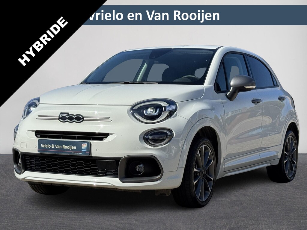 Fiat 500X Cross 1.5 Hybrid Sport | Automaat | Clima | ACC | Navi | LED-lichtpakket | PDC | ( Vestiging - Vianen )