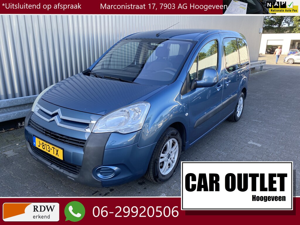 Citroën Berlingo 1.6 VTi Cinqspace met Airco, Lichtmetaal & Nieuwe APK – Inruil Mogelijk –
