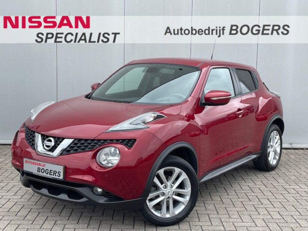 Nissan Juke 1.2 DIG-T S/S N-Connecta Navigatie, Climate Control, Cruise Control, Afn.Trekhaak, 17"Lm, Achteruitrijcamera
