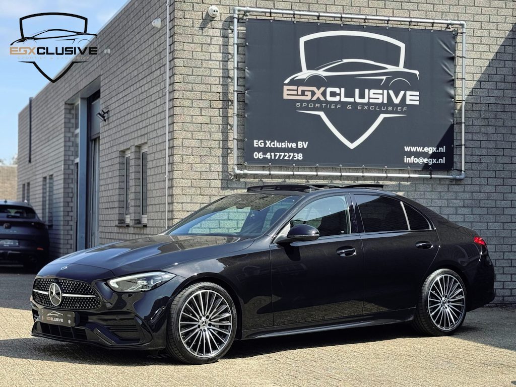 Mercedes-Benz C-klasse 180 AMG Line Pano/Ambiente/Camera