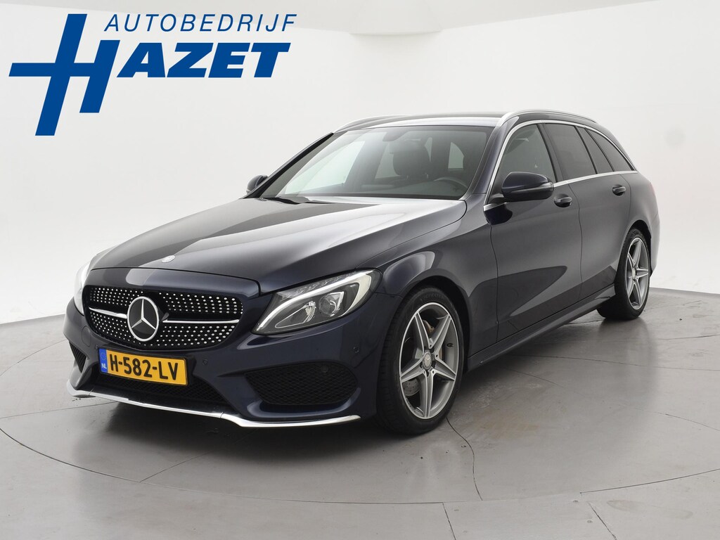 Mercedes-Benz C-klasse Estate 180 CDI AMG SPORT *CAVANSITE BLUE* + SPORTSTOELEN | LED | STOELVERW. | 18 INCH LMV