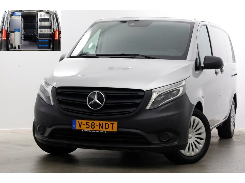 Mercedes-Benz Vito 114 CDI 136pk Compact 9G Automaat 2x Schuifdeur/LED/Camera/Navi/Inrichting 05-2022
