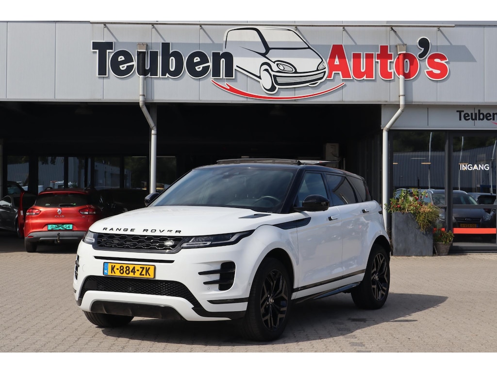 Land Rover Range Rover Evoque 2.0 D180 AWD R-Dynamic First Edition (NW prijs €104.837,-), Virtual Cockpit, Panoramadak, Adaptieve Cruise control, Climate control, 360 Camera, Navigatie