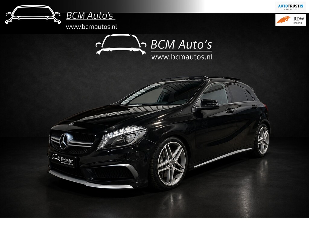 Mercedes-Benz A-klasse AMG 45 4MATIC |Pano|Leer|Xenon|Stoelvw|Origineel|
