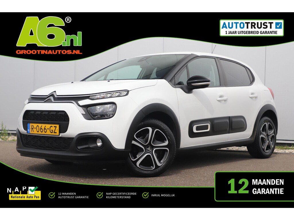 Citroën C3 1.2 PureTech Feel Carplay Android Navigatie Climate Cruise Control Rijstrooksensor Getint Glas