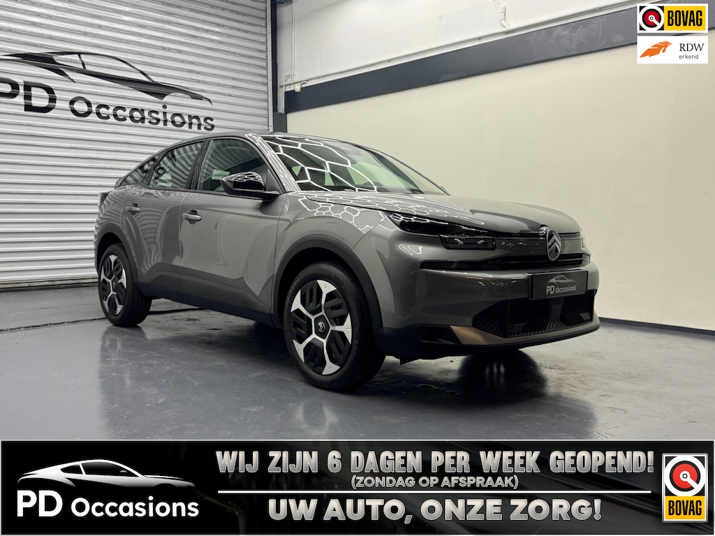 Citroën C4 Hybrid 145PK - Camera - Cruise - Clima - Navi - Leer