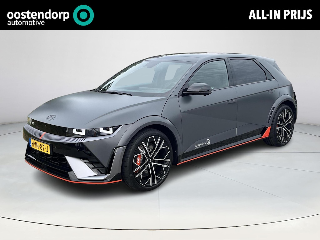 Hyundai Ioniq 5 N AWD 84 kWh | Panorama dak | Mat grijs | 650pk | Rijklaarprijs dus GEEN afleverkosten! |