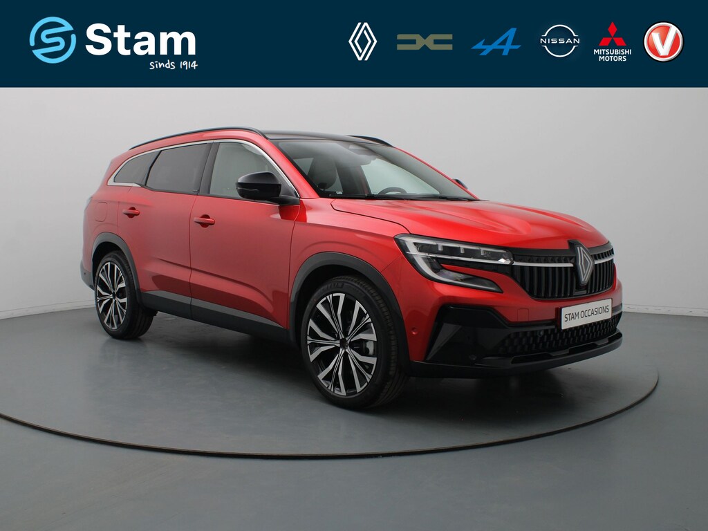 Renault Espace 200pk E-Tech full hybrid iconic 7p. Automaat Harman Kardon | Head-Up | 360° Camera | Adapt. Cruise | Stoel-/stuur-/voorruitverw. | Panoramadak