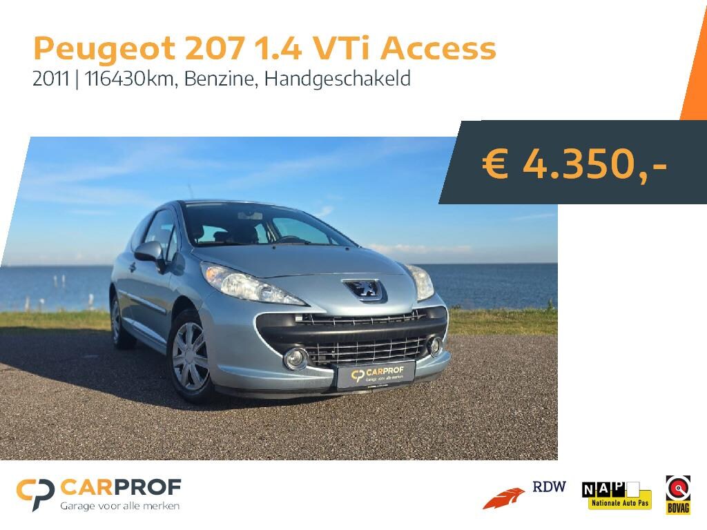 Peugeot 207 1.4 VTi Access