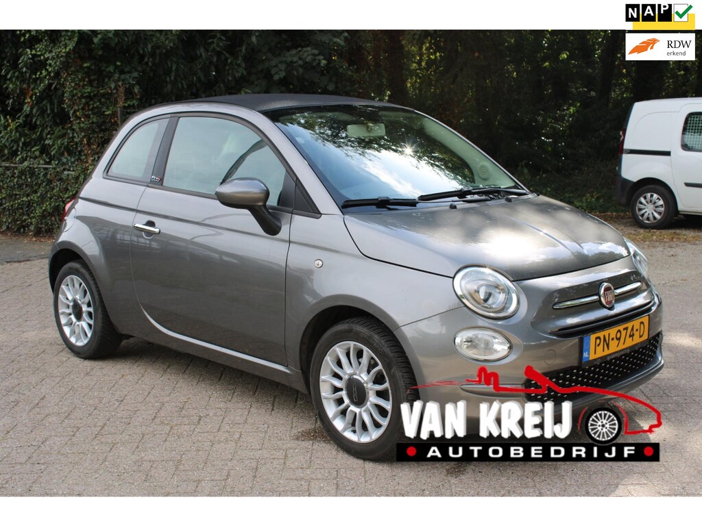 Fiat 500C 1.0 CABRIO, Airco, Cruise, Android, 72298KM+Nap