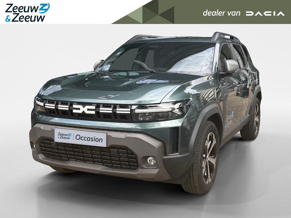 Dacia Duster 1.6 Hybrid 140 Journey NAVIGATIE AIRCO 360CAMERA CRUISE CONTROLE APPLE CARPLAY ANDROID AUTO HOGE INSTAP LET OP IS EEN DEMO VRAAG NAAR DE KMSTAND