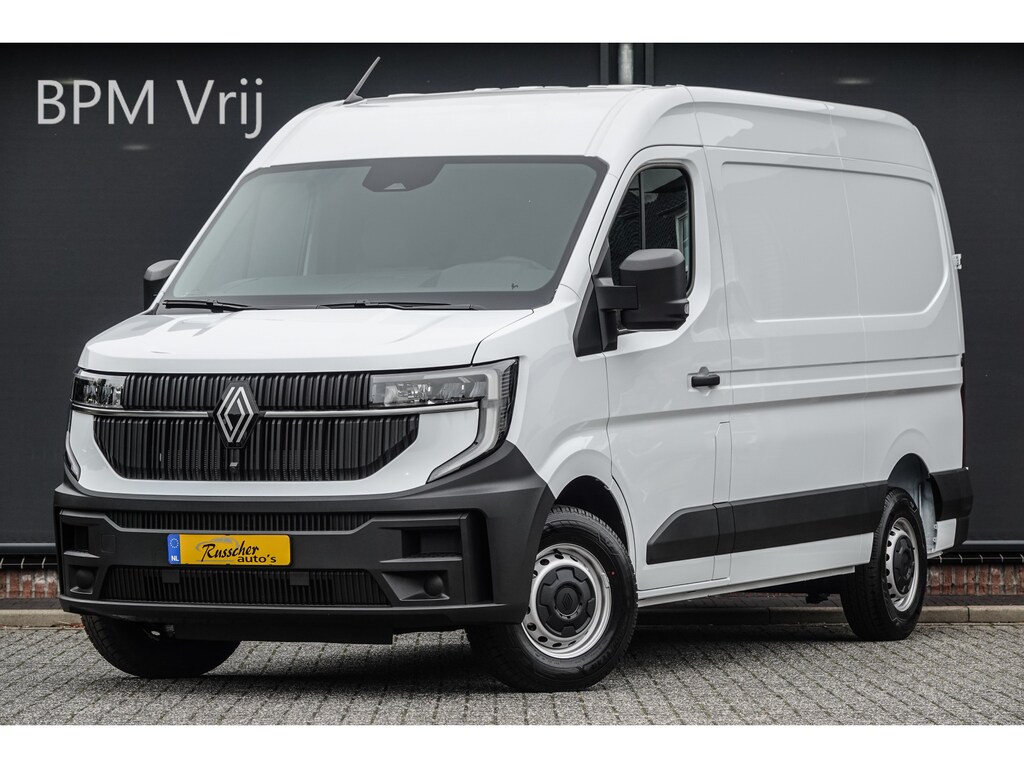 Renault Master T35 | L2H2 | 2.0Dci 150Pk | Stoel-Bank | Parkeersensoren | Laadruimte betimmering | LED
