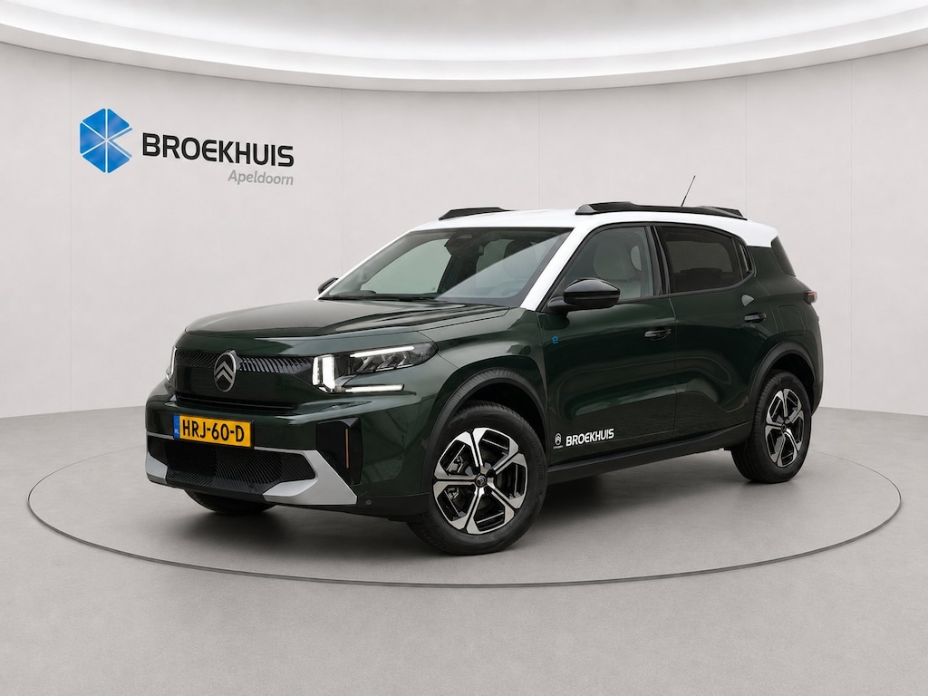 Citroën E-C3 Aircross Max 113pk 44 kWh | 3-Fase | Navigatie | Camera | Climate Control | Cruise Control | Achterbank in delen neerklapbaar | Achteruitrijcamera | Afwijkende dakkleur