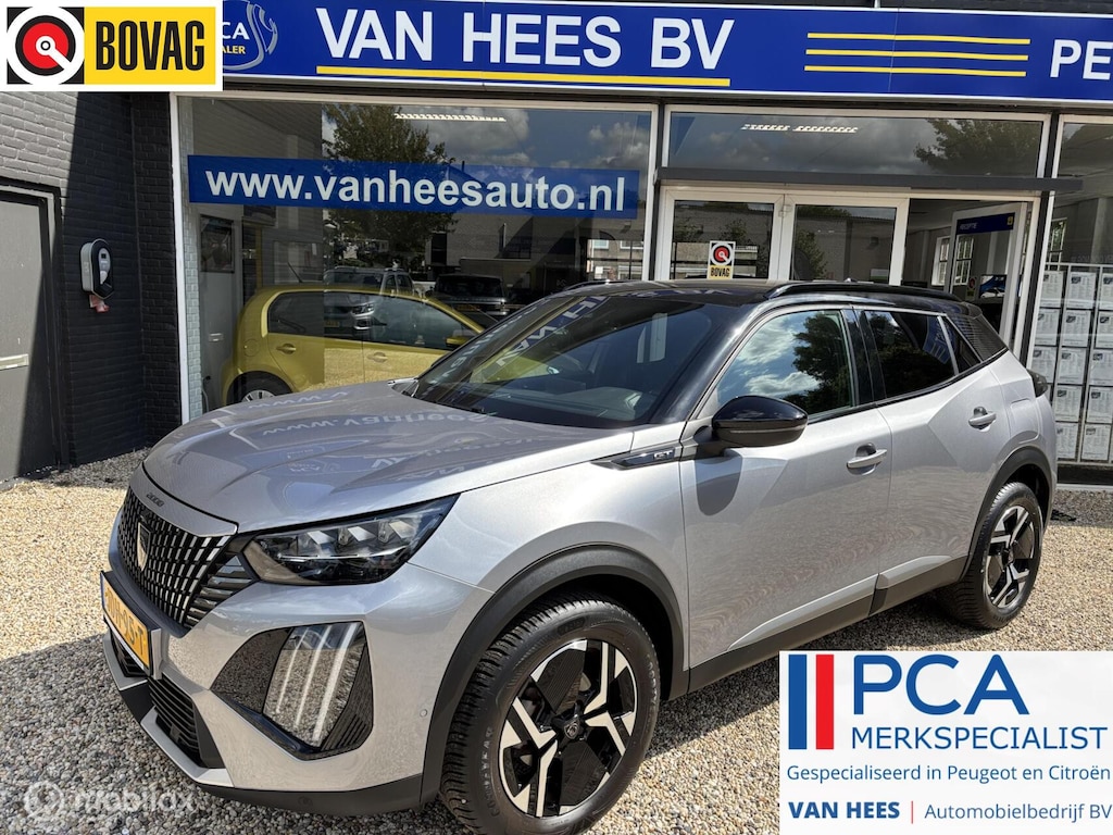 Peugeot 2008 1.2 PureTech 130 GT autom navi dodehoek detectie camera voor en achter DAB