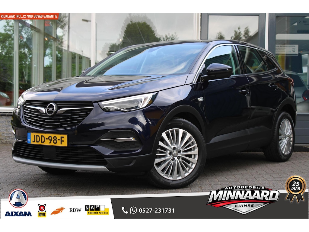 Opel Grandland X 1.6 Turbo Innovation 180PK Ketting|Automaat|Stuur/Stoel verwarming|Camera|