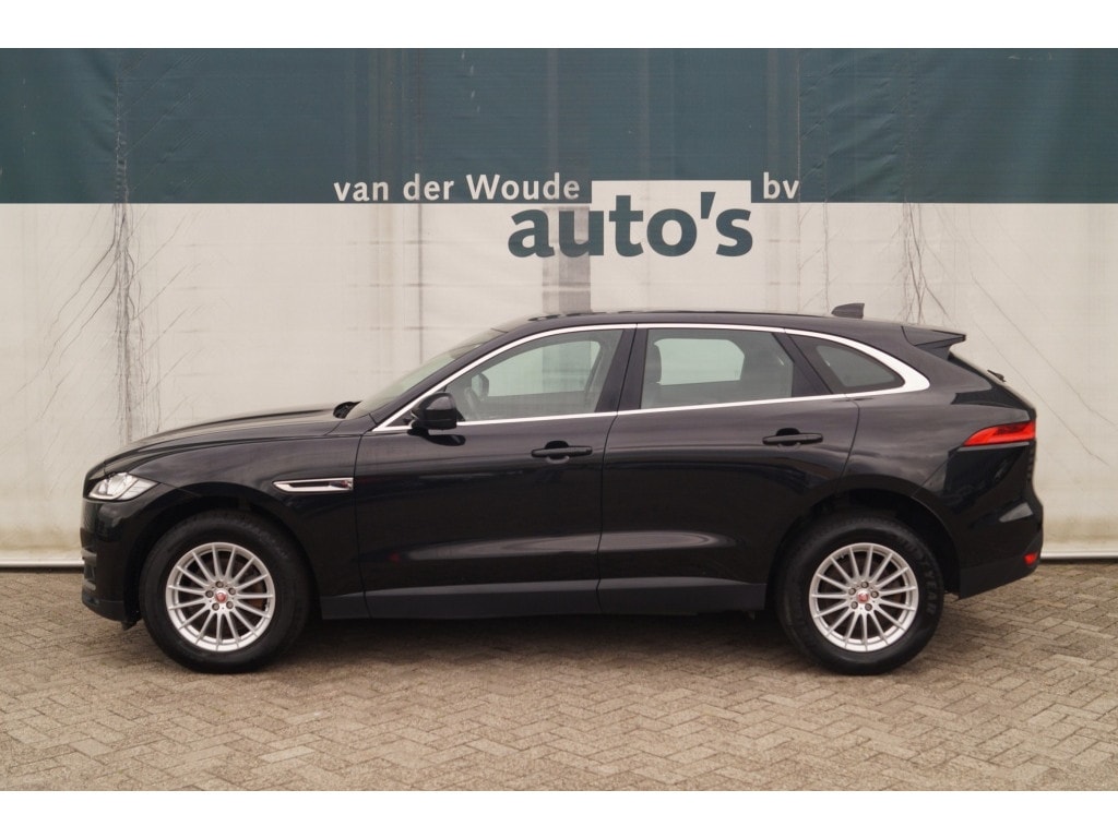 Jaguar F-Pace 2.0d 180pk AWD Prestige -LEER-NAVI-CAM-ECC-