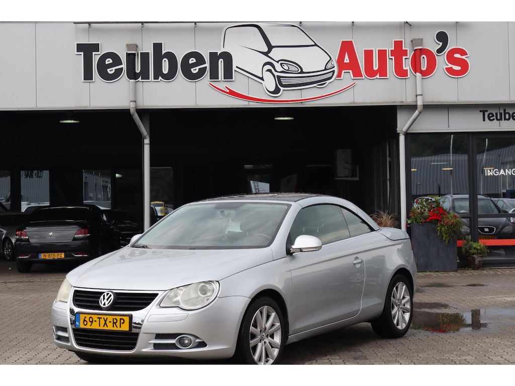 Volkswagen Eos 2.0-16v FSI !!Zie Opmerking!! Airco, Cruise control, Lichtmetalen wielen, Navigatie, Elektrische ramen, Dak werkt niet