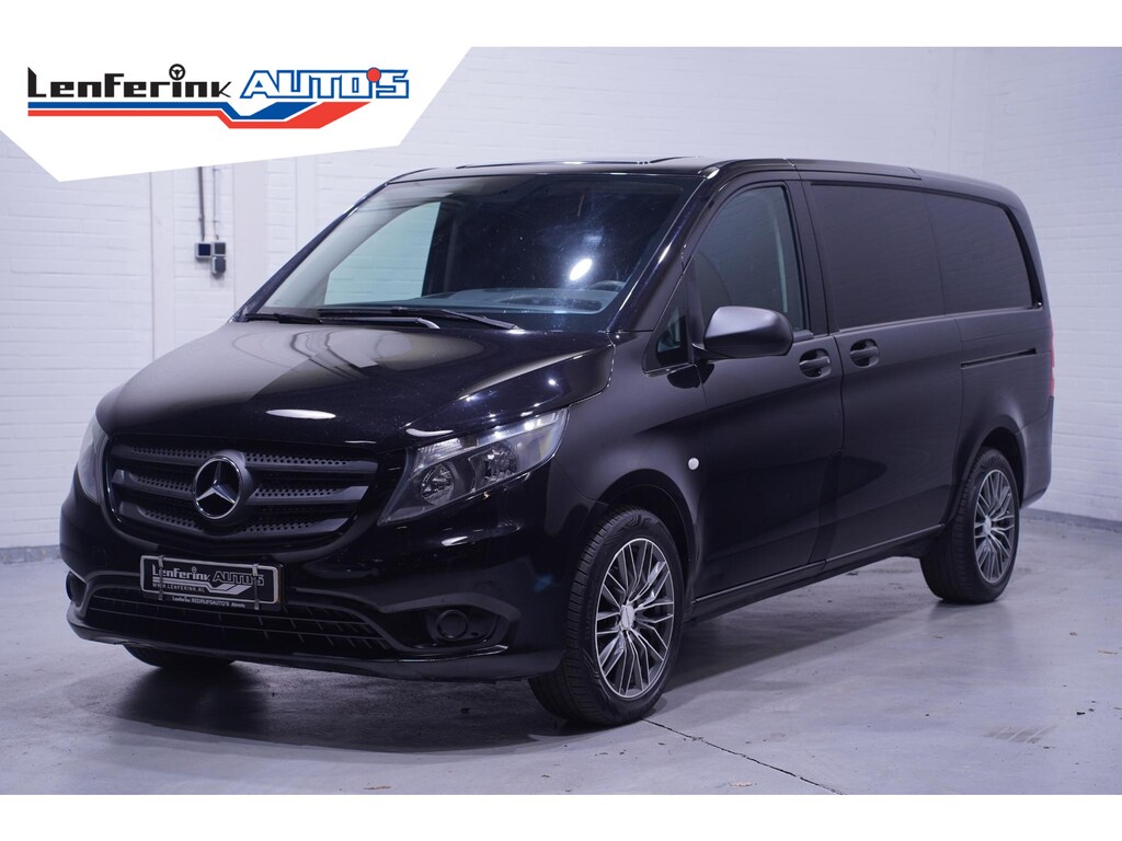 Mercedes-Benz Vito 114 CDI 136 pk Lang Airco ECC, APK 08-2027 2x Schuifdeur, Cruise Control, Trekhaak, Achterklep